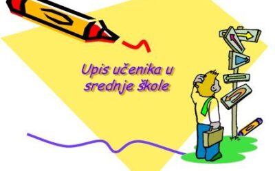 Upisi u srednje škole – školska godina 2025./2026.