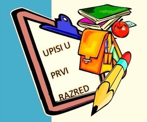 Poziv roditeljima na upis u prvi razred osnovne škole
