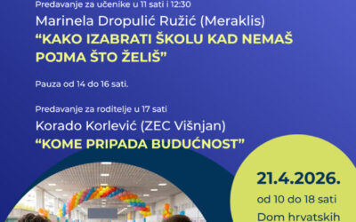 SAJAM ŠKOLA – POZIV UČENICIMA 8. RAZREDA I RODITELJIMA